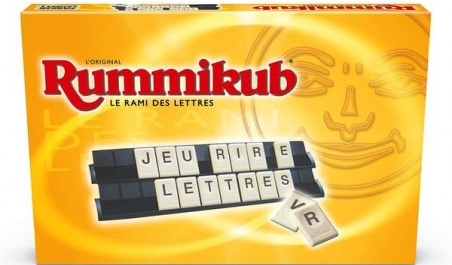 Jeu de société Rummikub lettres